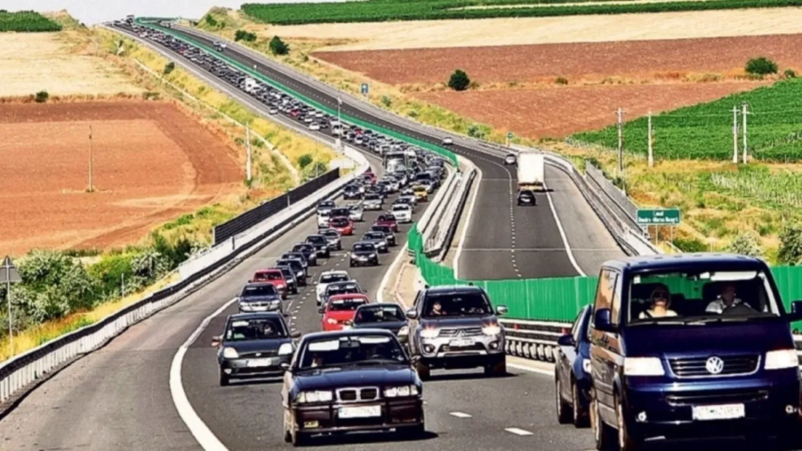 Restricții de trafic la nodul A0 cu A2: breteaua spre Constanța se închide temporar