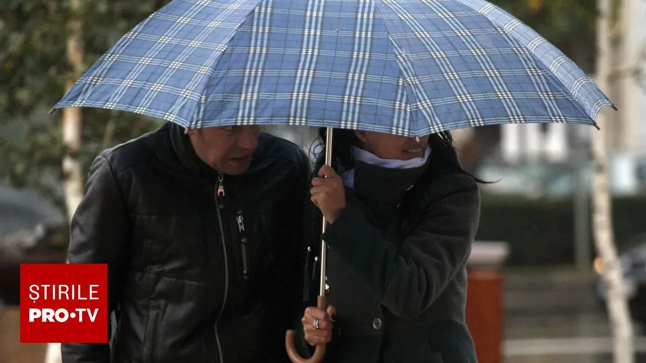 Cod galben de ploi în București și șapte județe: se pot acumula până la 40 de litri pe metru pătrat