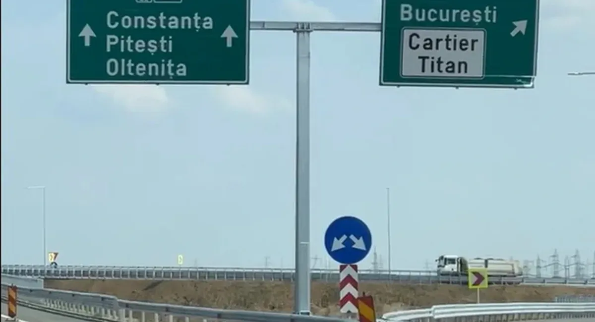 Restricții de circulație pe breteaua de legătură dintre A0 și A2 către Constanța