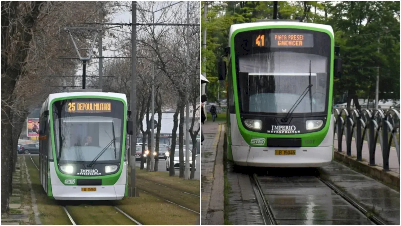Liniile de tramvai 41 și 25 din București, blocate din cauza unei pene de curent în rețea