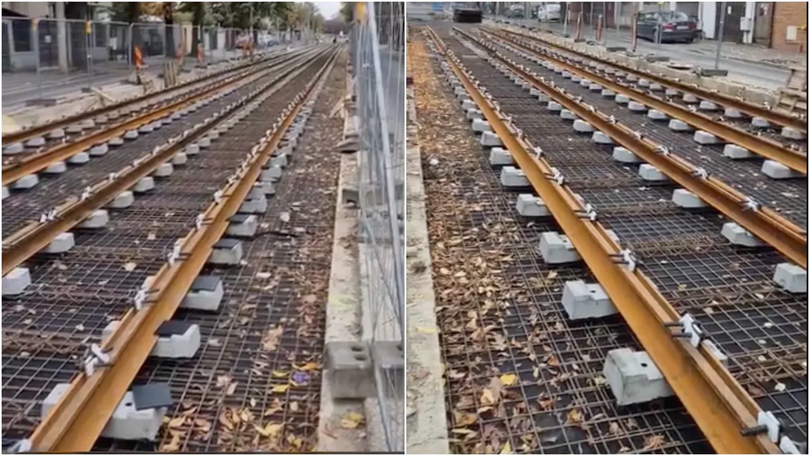 Șine noi de tramvai pe Bulevardul Gloriei: lucrările pe Lotul 4 ar urma să se încheie în primăvara viitoare